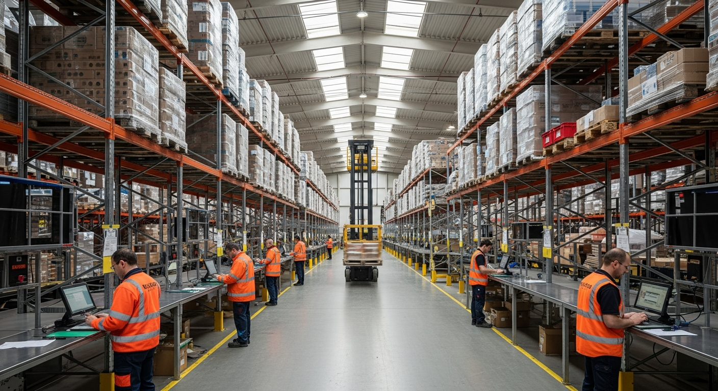 Gestion d'équipe collaborative en environnement logistique